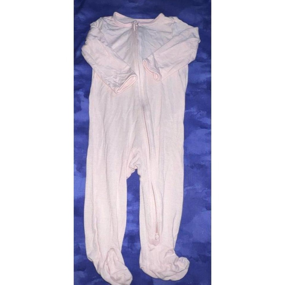 Carter Lenzing Ecovero‎ Footed Pink One piece sleeper Sleep and Play 6 M